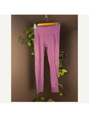 lululemon Fast & Free purple plum Tight II 25” Cassis Leggings Sz 6